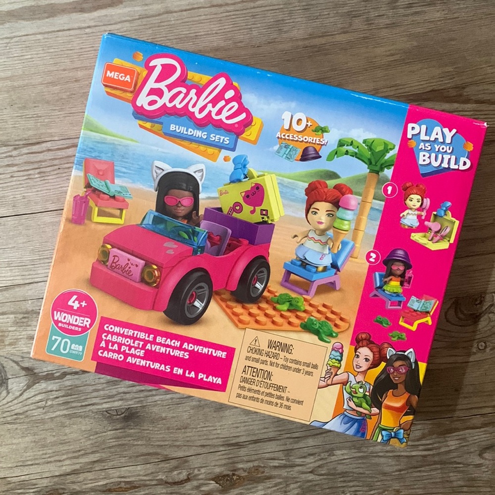 Barbie. Mega blocks set